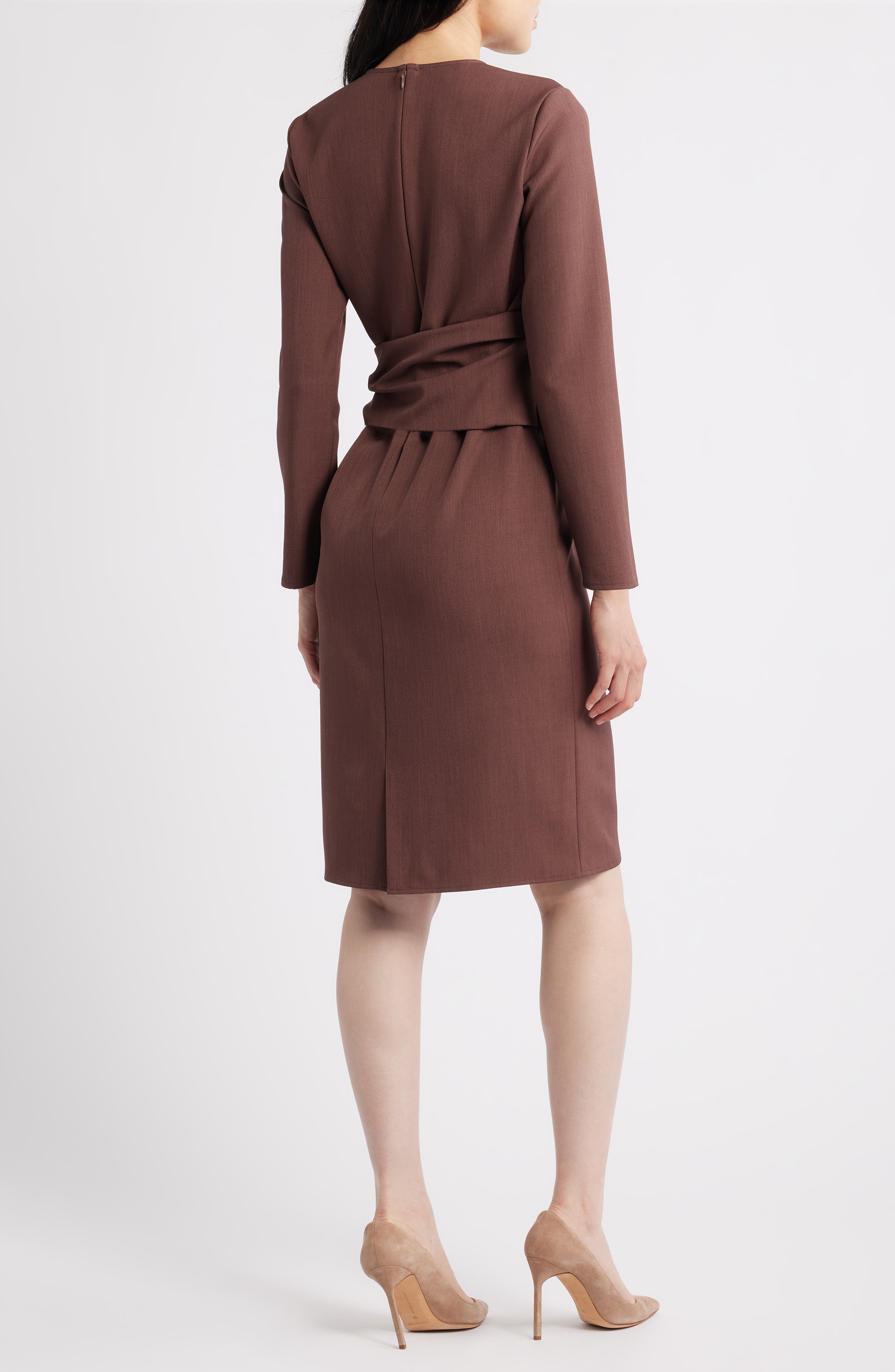 Tie Waist Shift Dress - image 2