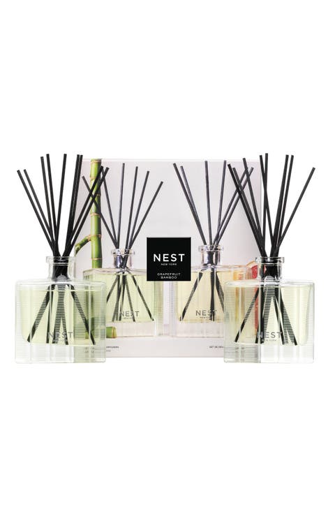 Grapefruit & Bamboo Reed Diffuser Duo Set $124 Value
