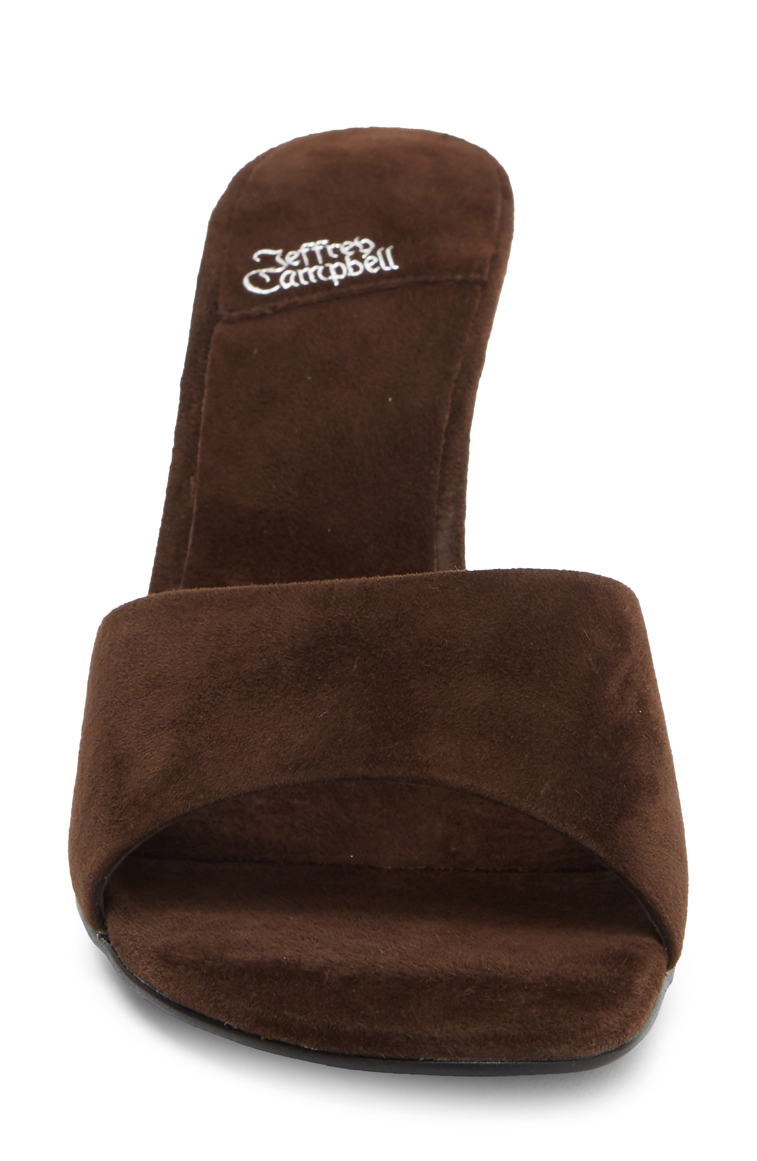 La-Nuit Sandal, Alternate, color, BROWN SUEDE