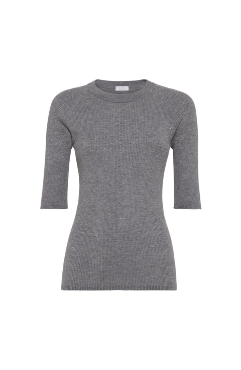 Sparkling cashmere sweater