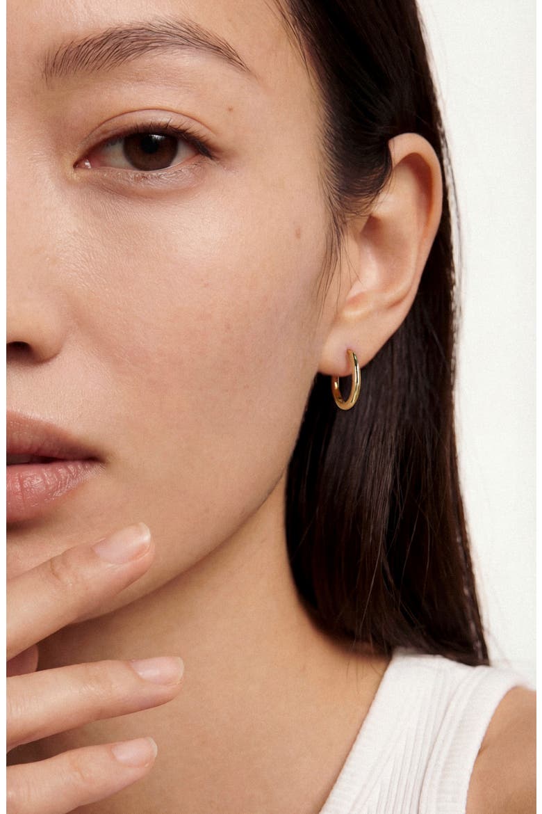 Vega Set of 3 Hoop Earrings, Alternate, color, GOLD