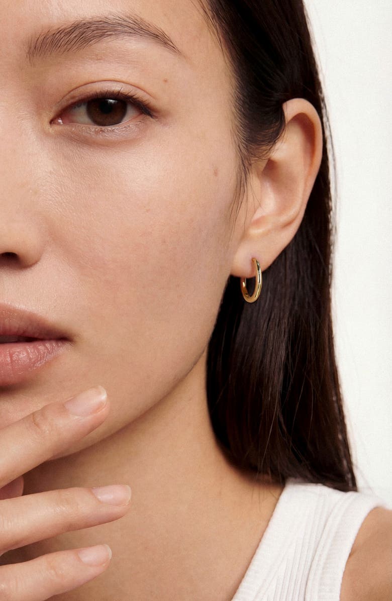 st. Moran Vega Set of 3 Hoop Earrings, Alternate, color, Gold