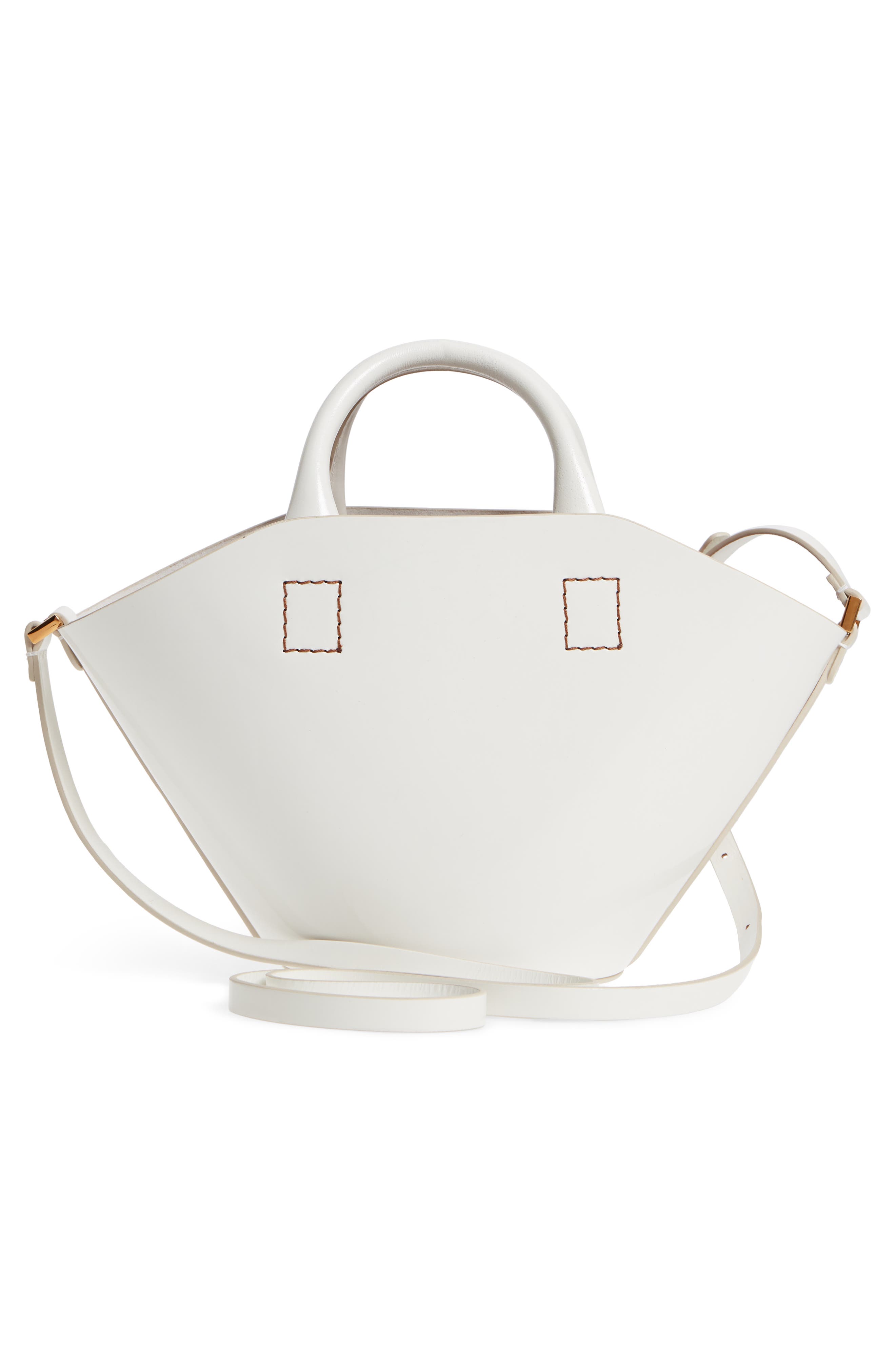 TRADEMARK Small Leather Bucket Bag, Alternate, color, 