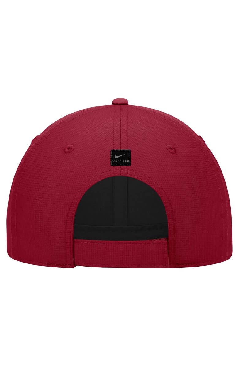 Nike Men's Nike  Cardinal Arkansas Razorbacks 2025 On-Field Club Performance Adjustable Hat, Alternate, color, 