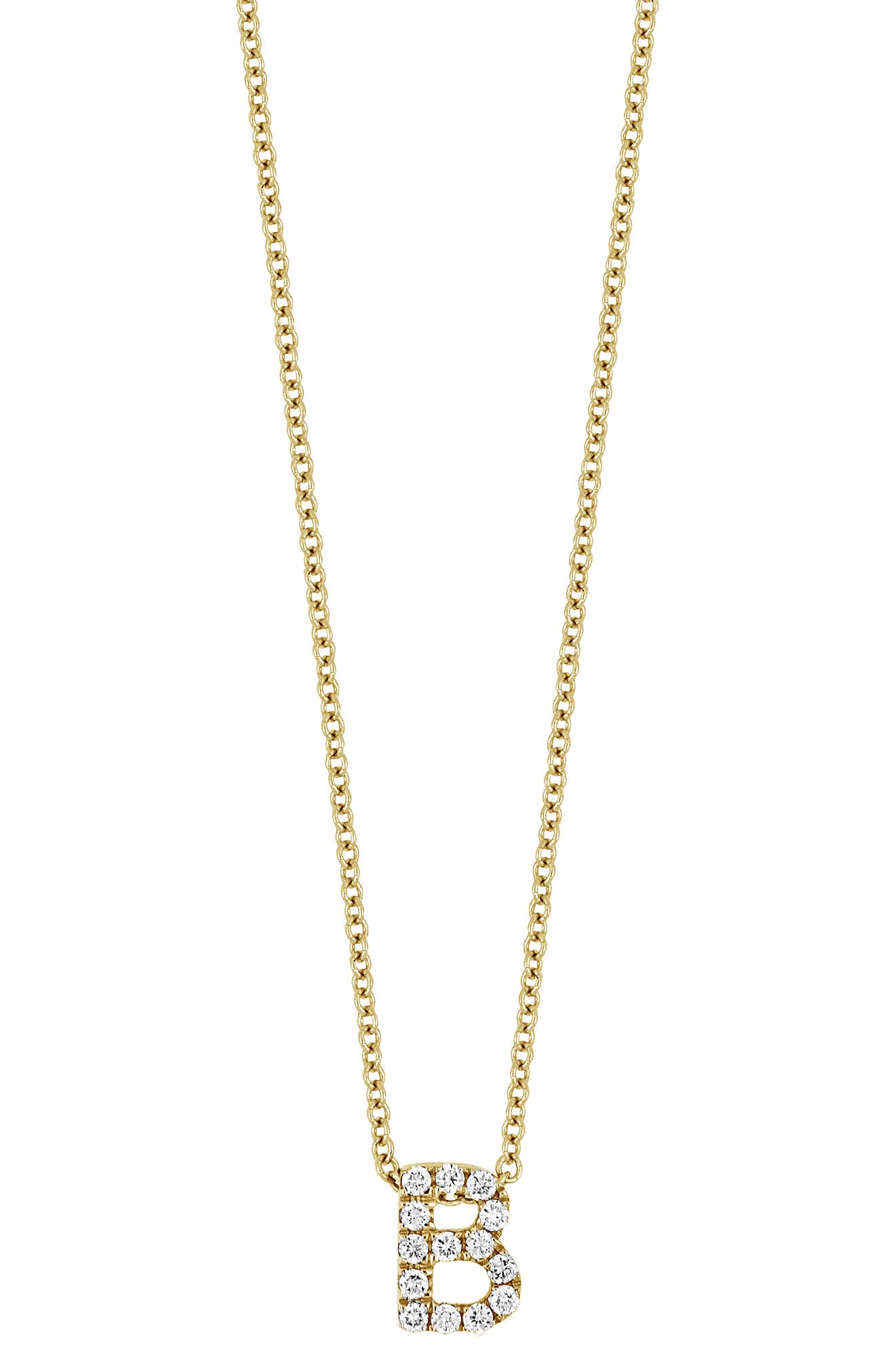 18K YELLOW GOLD - B