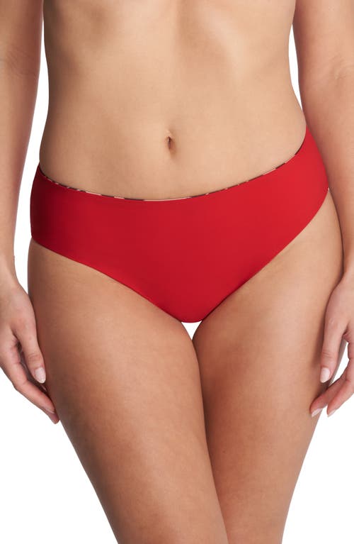 Natori Reversible Bikini Bottoms In Animal Print
