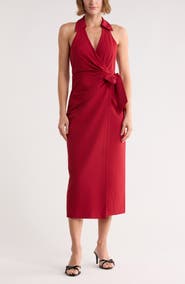 Cinq à Sept Ellison Sleeveless Wrap Dress