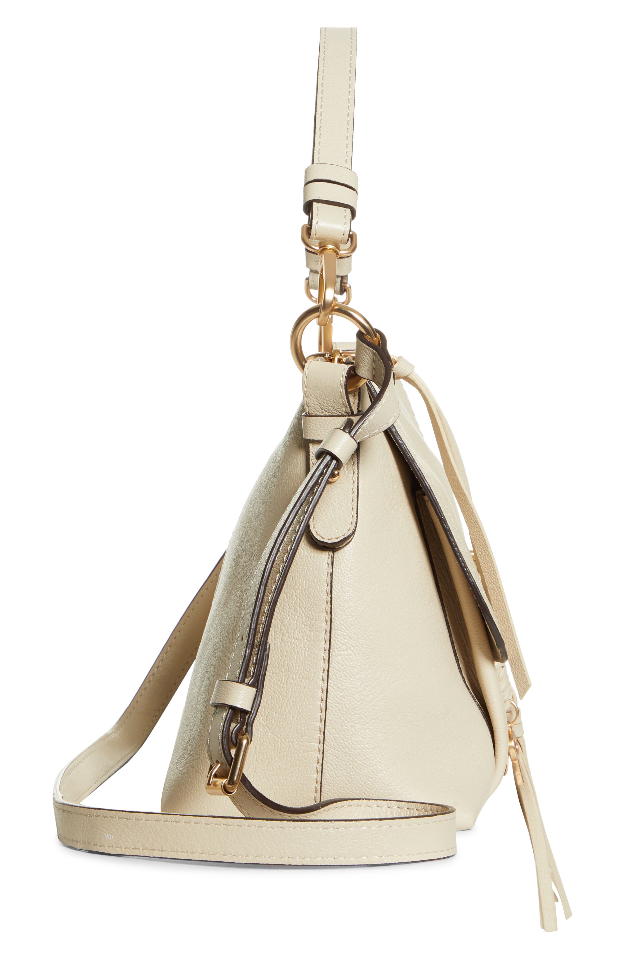 Small Joan Leather Shoulder Bag, Alternate, color, CEMENT BEIGE