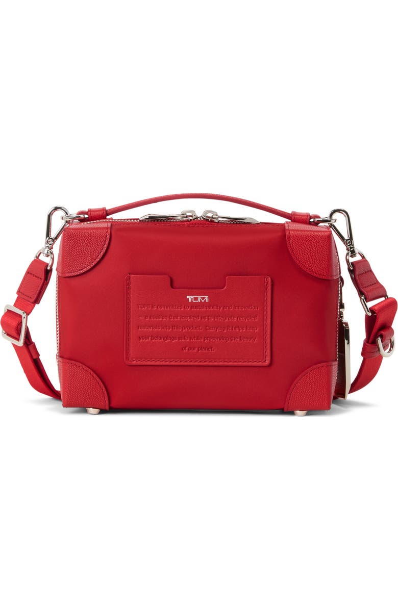 TUMI Voyageur Dey Trunk Crossbody Bag, Main, color, Tumi Red