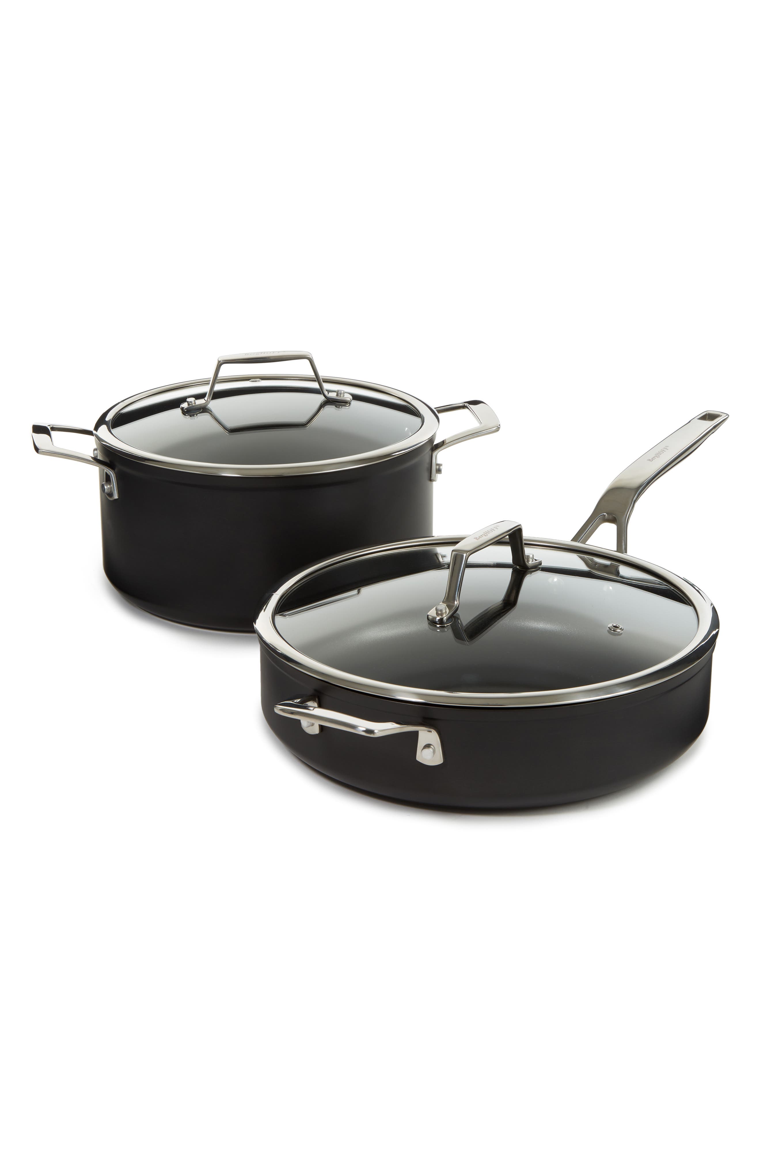 BergHOFF Hard Anodized 4-Piece Cookware Set