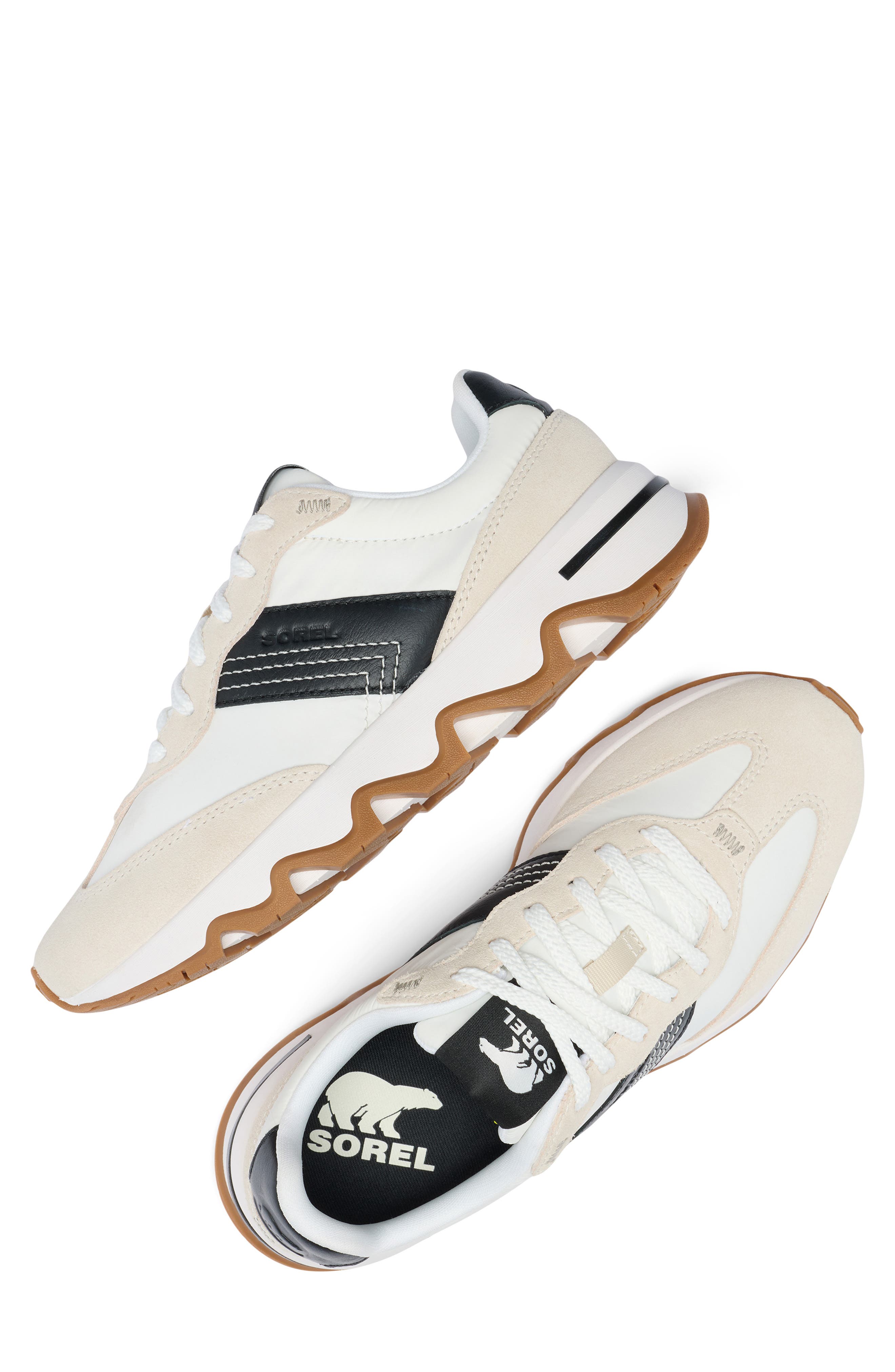 Kinetic Ember Sneaker, Alternate, color, FAWN/ BLACK
