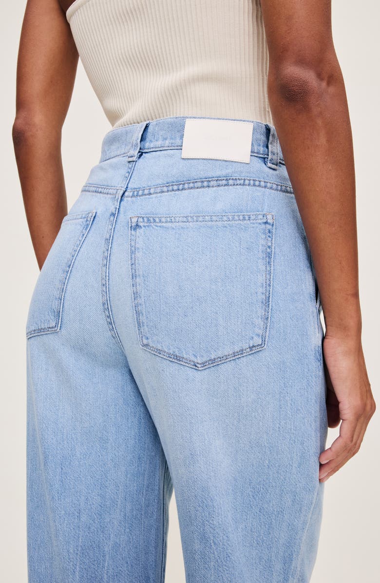 DL1961 Isabel Pleated Mid Rise Wide Leg Jeans, Alternate, color,