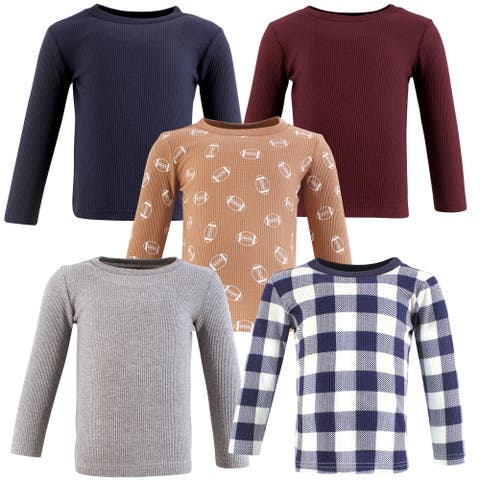 Warm Long-Sleeve T-Shirt Collection 5-Pack (Baby)