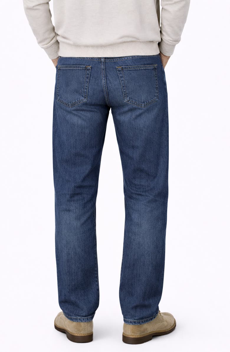 Fidelity Denim 808 Relaxed Straight Leg Jeans, Alternate, color, Matisse Blue