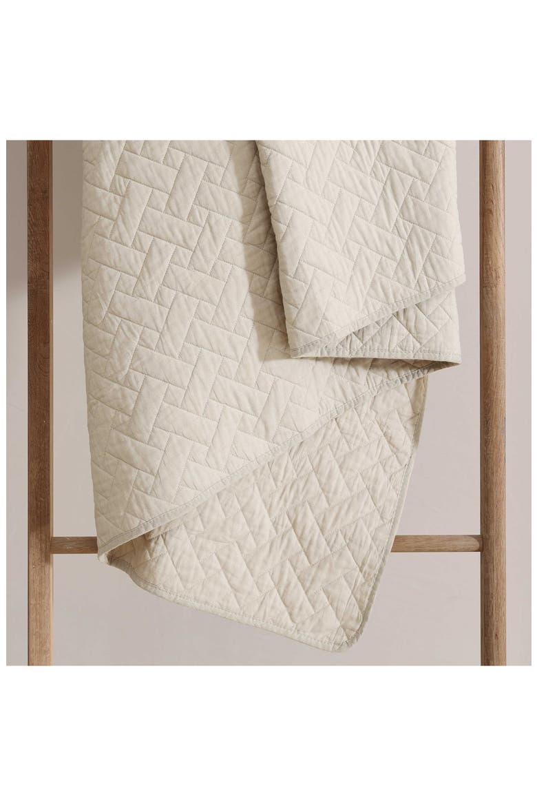 Solid Cotton Quilt & Sham Set, Alternate, color, DUNE