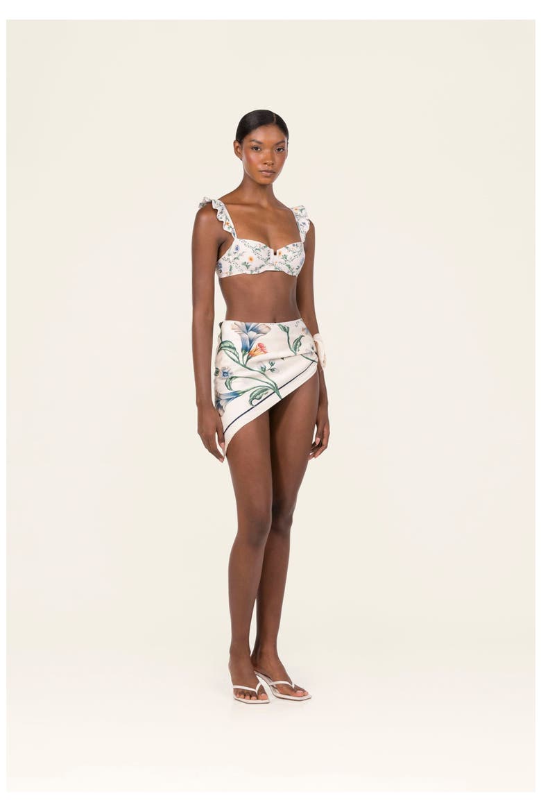 Ceiba Brisa  Scarf, Alternate, color, Ivory