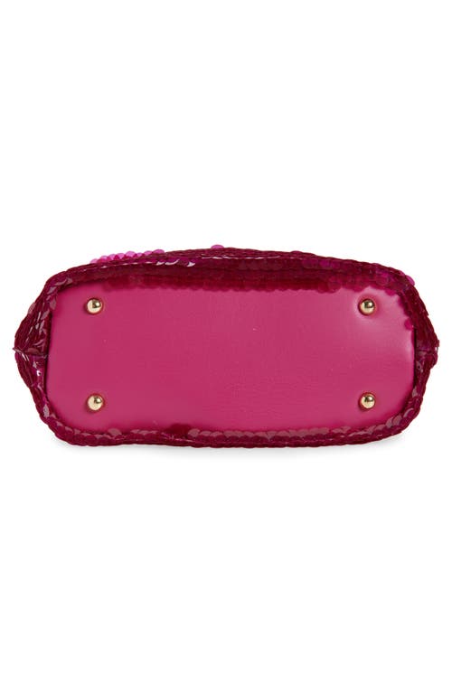 Dolce Vita Dahlia Sequin Shoulder Bag In Red