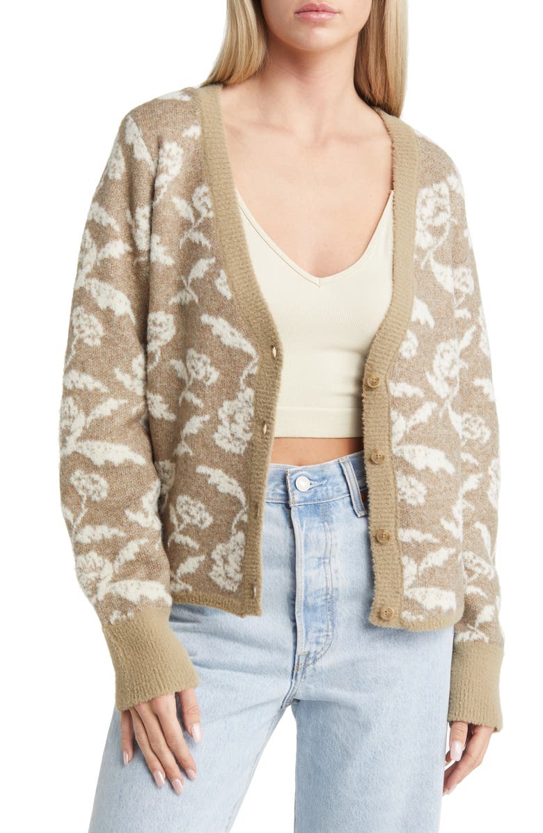 VERO MODA Acrid V-Neck Cardigan, Main, color, 