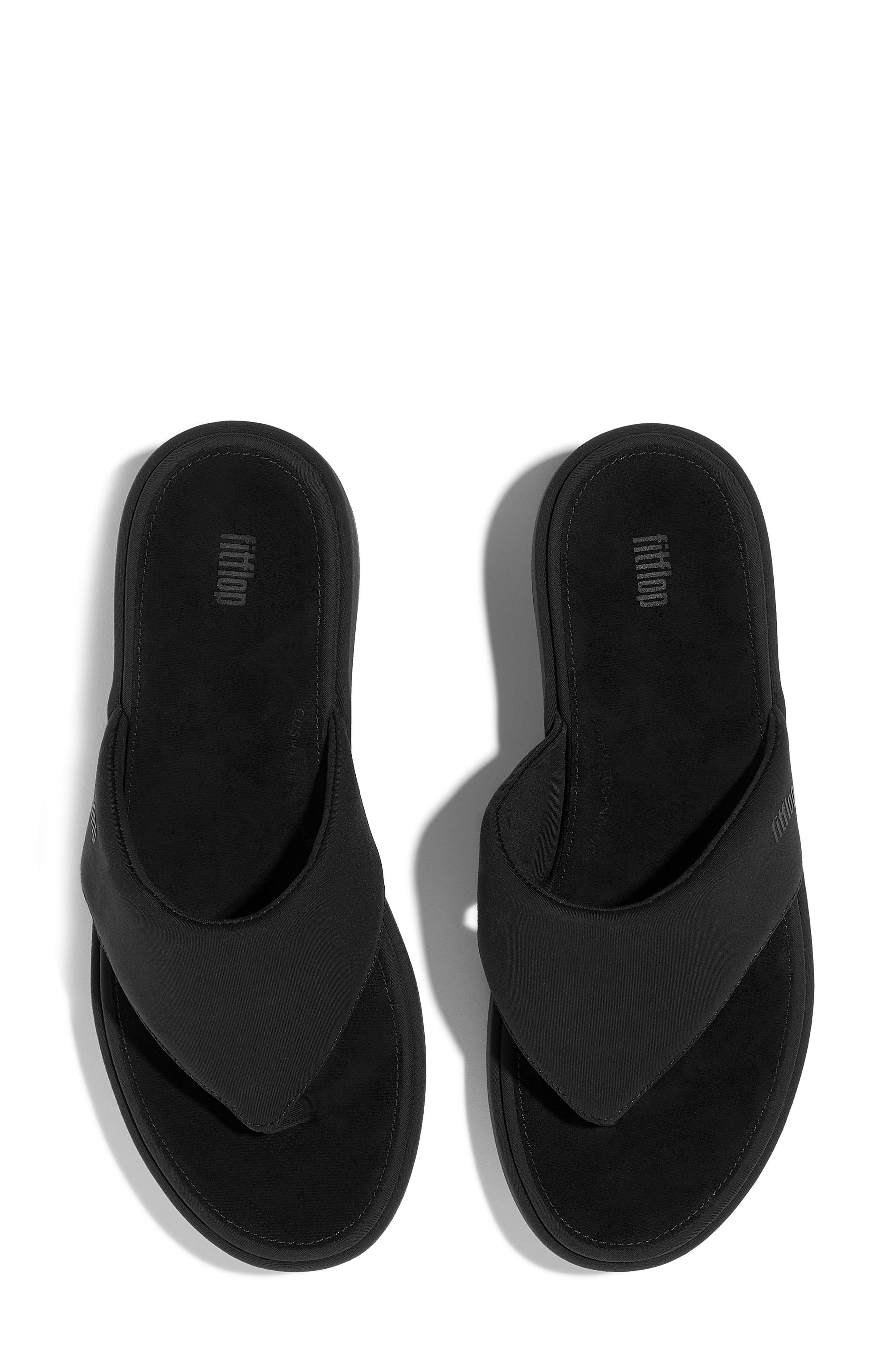 FitFlop PlatFForms Wedge Toe Post Sandal, Alternate, color, 