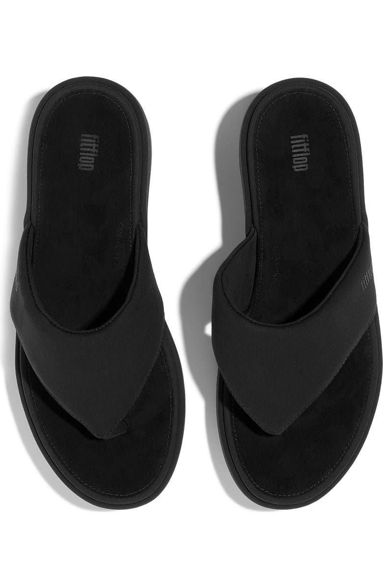 FitFlop PlatFForms Wedge Toe Post Sandal, Alternate, color,