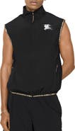 Burberry Check Trim Nylon Gilet