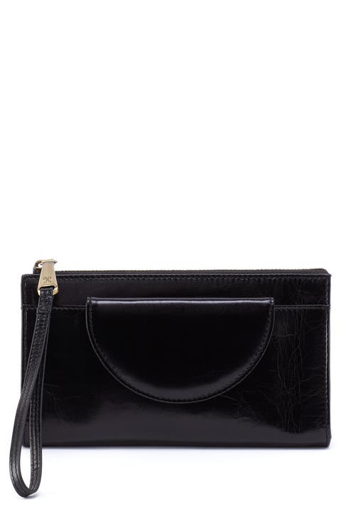 Zenith Leather Wristlet