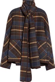 Veronica Beard Martine Dickey Scarf Coat