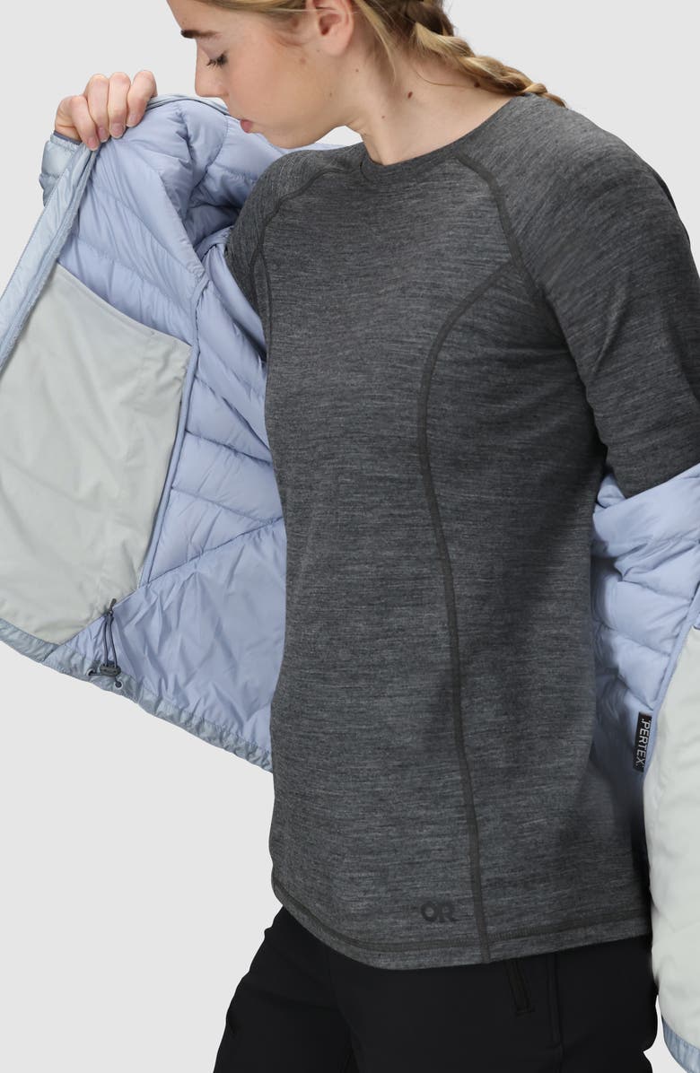 Outdoor Research Helium 800 Fill Power Down Jacket, Alternate, color, Fjord/ Summit