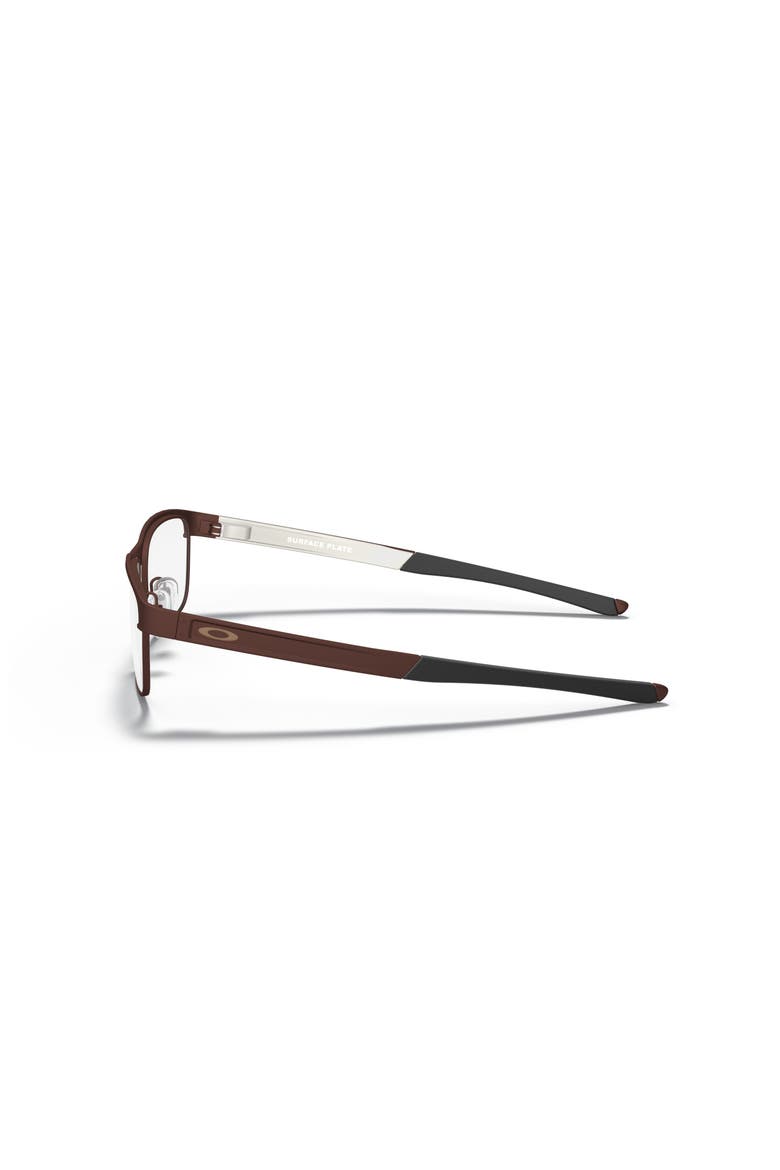 54mm Square optical glasses, Alternate, color, Brown