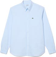 Lacoste Regular Fit Oxford Button-Down Shirt