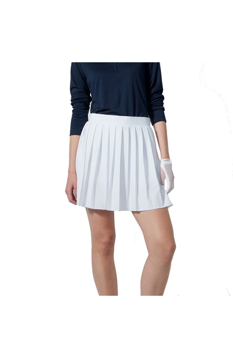 Daily Sports Pleated 15 Inch Womens Golf Skort, Main, color, White