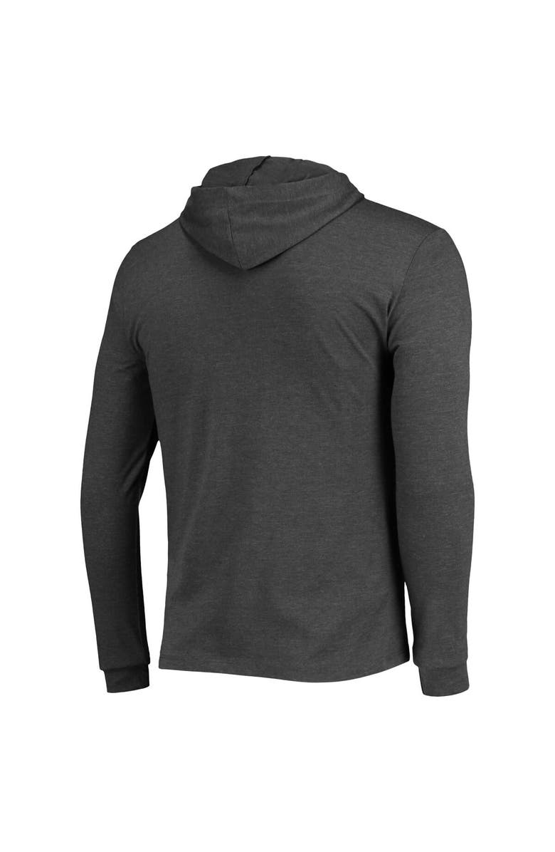 CONCEPTS SPORT Men's Concepts Sport Green/Heather Charcoal South Florida Bulls Meter Long Sleeve Hoodie T-Shirt & Jogger Pajama Set, Alternate, color,