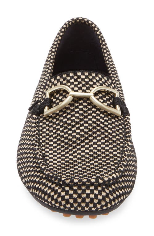 Rothys Rothy's The Double Bit Driver In Classic Micro Check