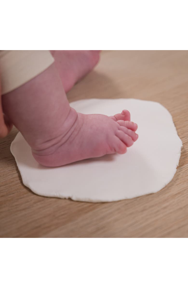 Petit Artichaut Puzzle Frame - Inkless Baby Print Keepsake Kit & Photo Memory Frame, Alternate, color, Ivy Grey