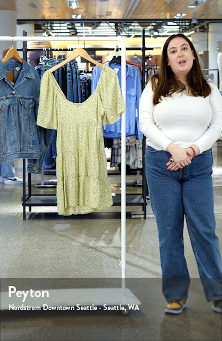 Take a Chance Floral Minidress, sales video thumbnail