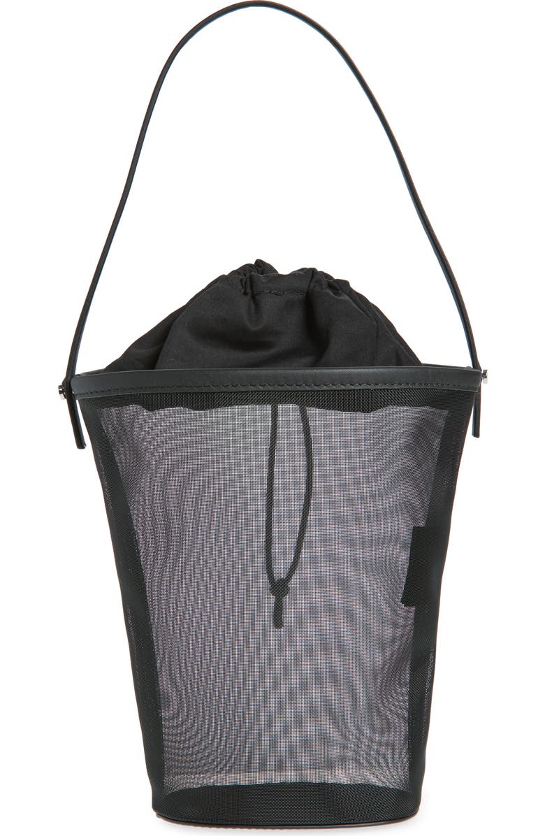 COS Mini Mesh Bucket Bag, Alternate, color,