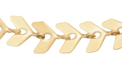 St. Moran Chevron Chain Anklet