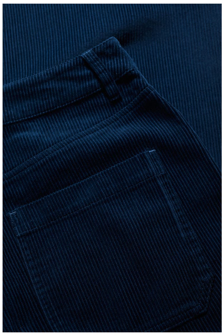 Avens Organic Cotton Crop Barrel Leg Pants, Alternate, color, SEA CAVE