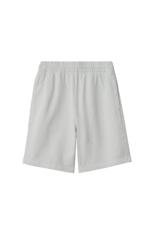 Shop Burberry Daisy B Cotton Shorts In Winter