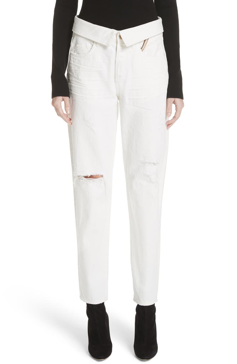 Jean Atelier Flip Straight Leg Jeans, Main, color,