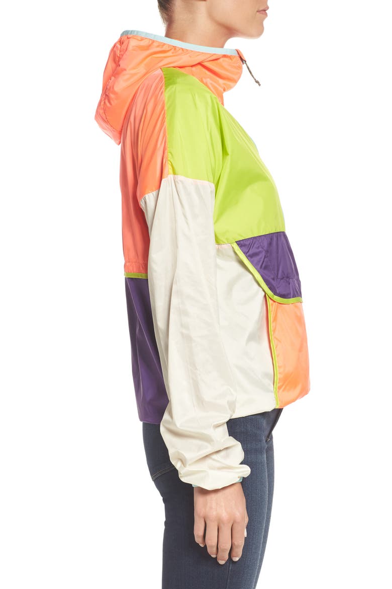 Teca Packable Water Resistant Windbreaker Jacket, Alternate, color, BOARDWALK