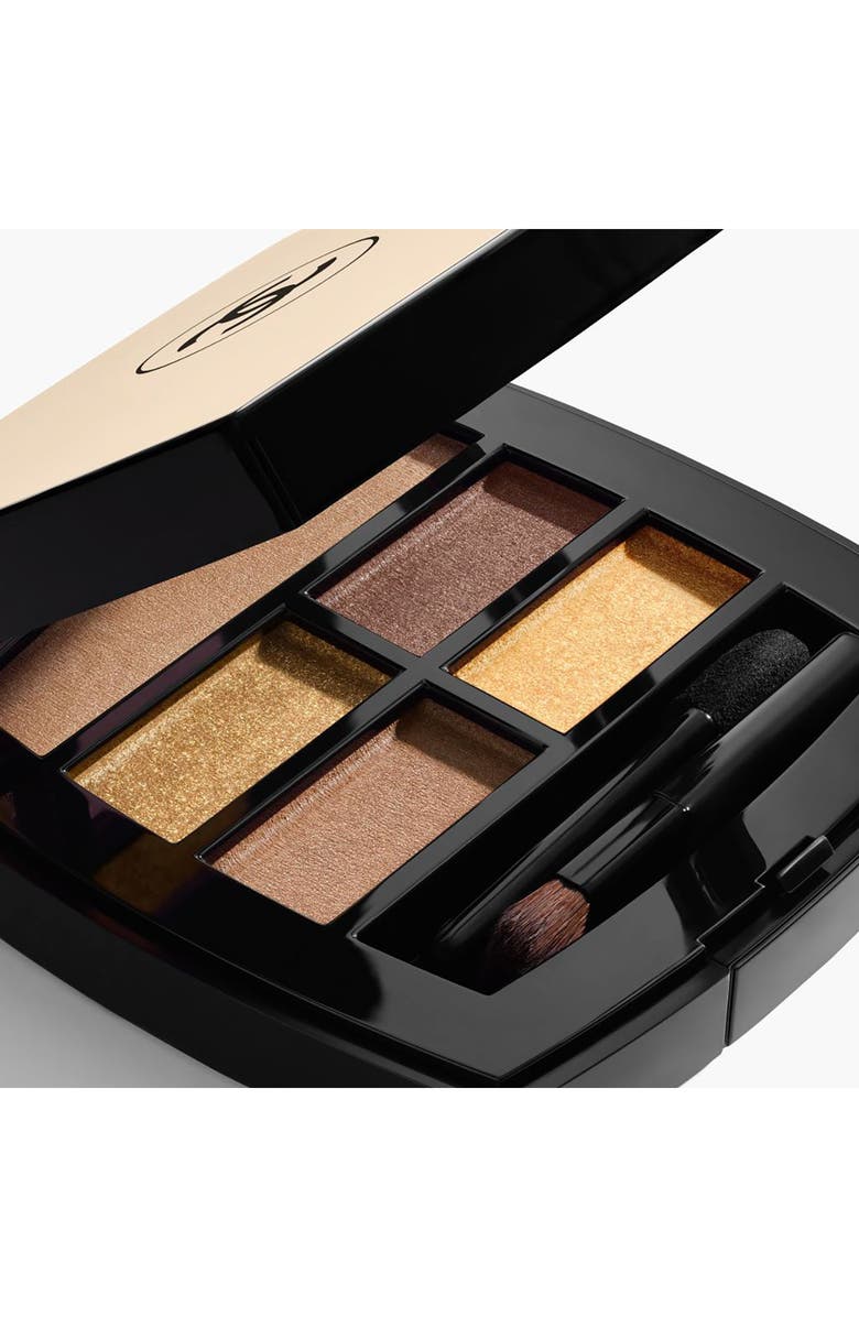 CHANEL LES BEIGES HEALTHY GLOW Natural Eyeshadow Palette, Alternate, color, Deep