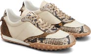 Tod's Snake Embossed Leather Sneaker