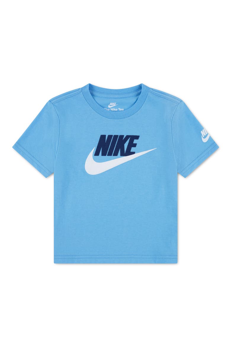 Kids' Club Family Graphic Tee, Main, color, FOOTBALL BLUE