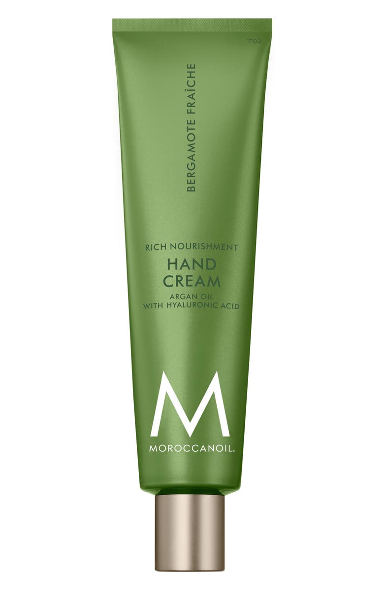 MOROCCANOIL<sup>®</sup> Hand Cream, Main, color, Bergamote Fraiche 3.4 Oz