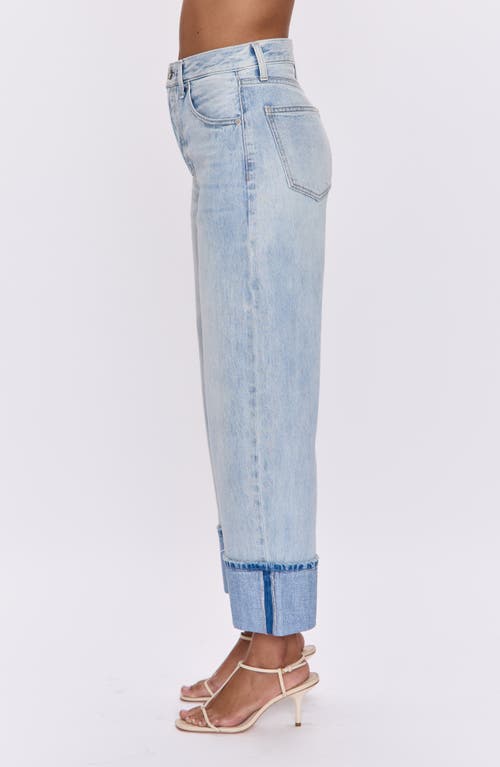 Pistola Ryder High Rise Cuffed Straight Jeans In Essex