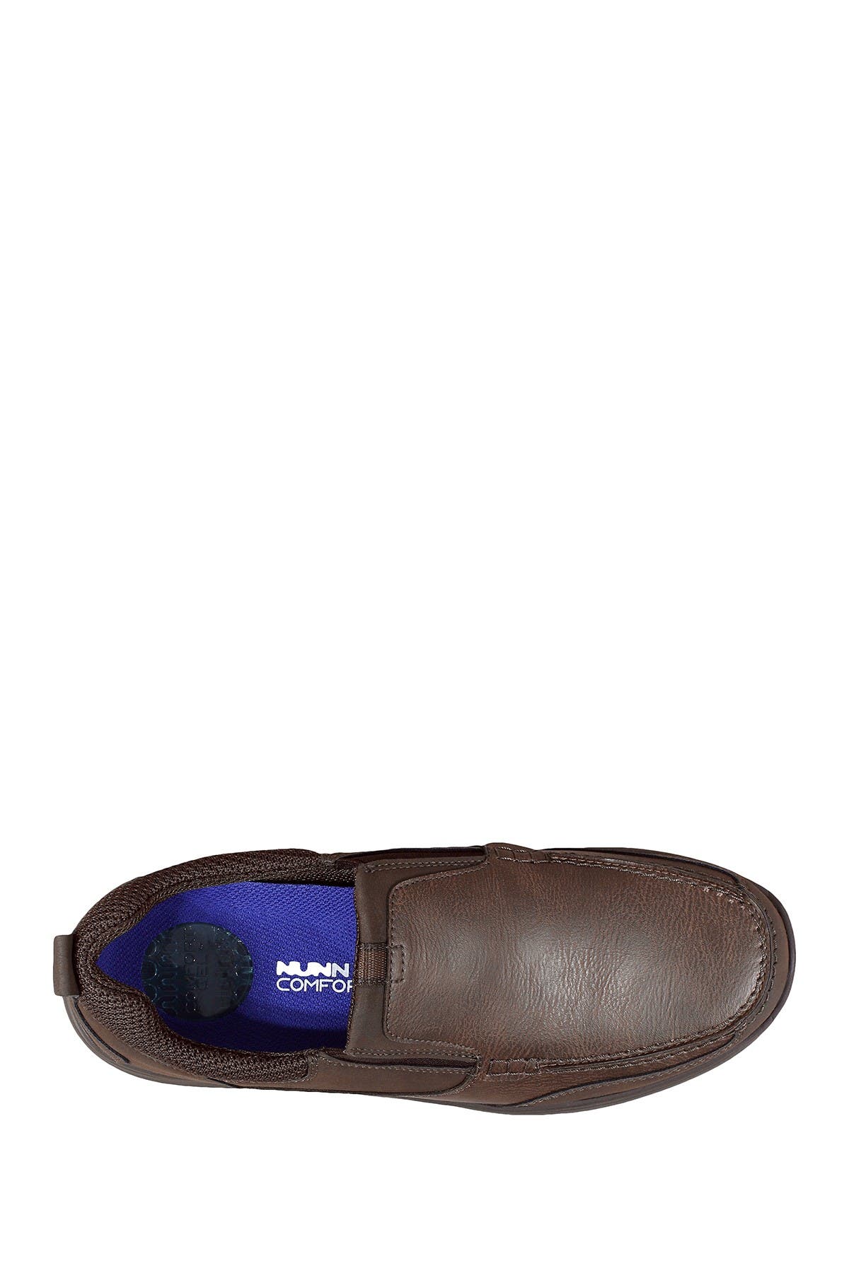 NUNN BUSH Conway Moc Toe Slip-On Sneaker - Wide Width Available, Alternate, color, Dark Brown