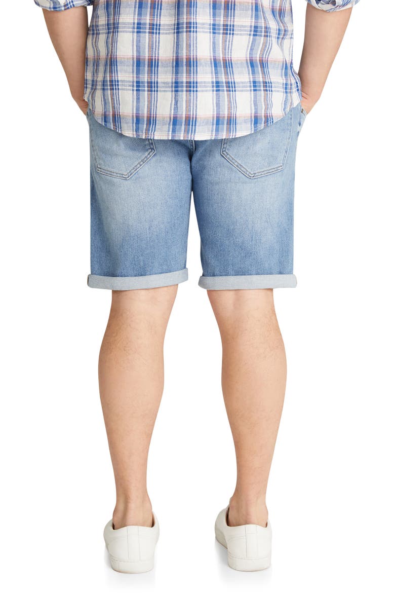 Dustin Stretch Denim Shorts, Alternate, color, BLUE