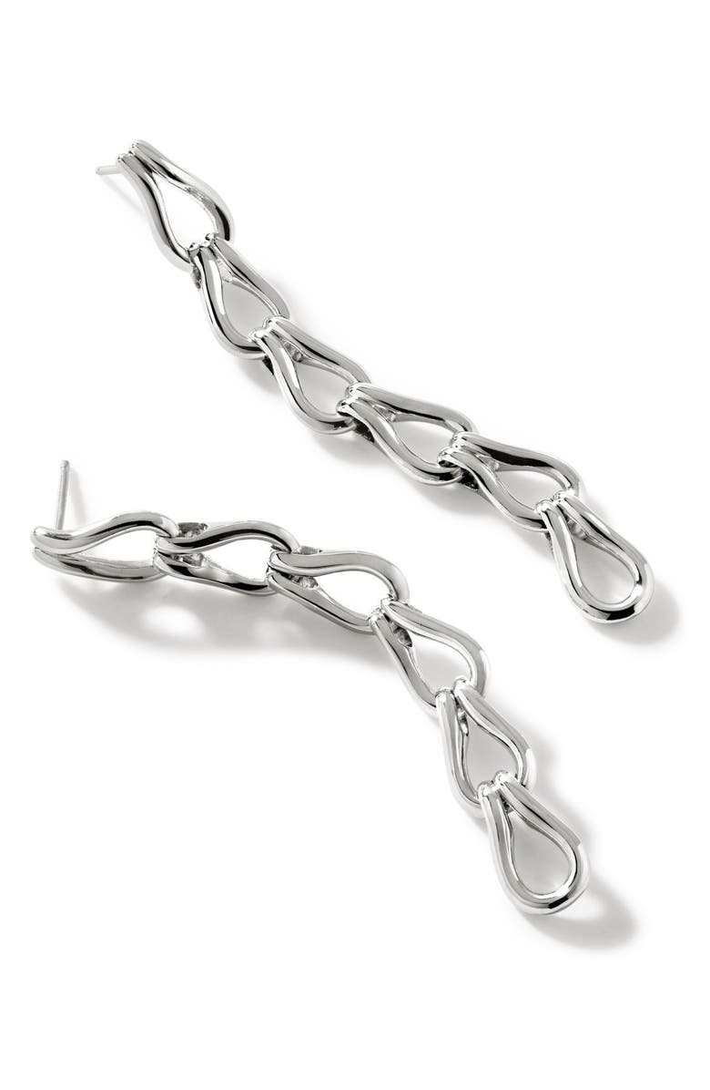 John Hardy Surf Link Drop Earrings, Alternate, color,