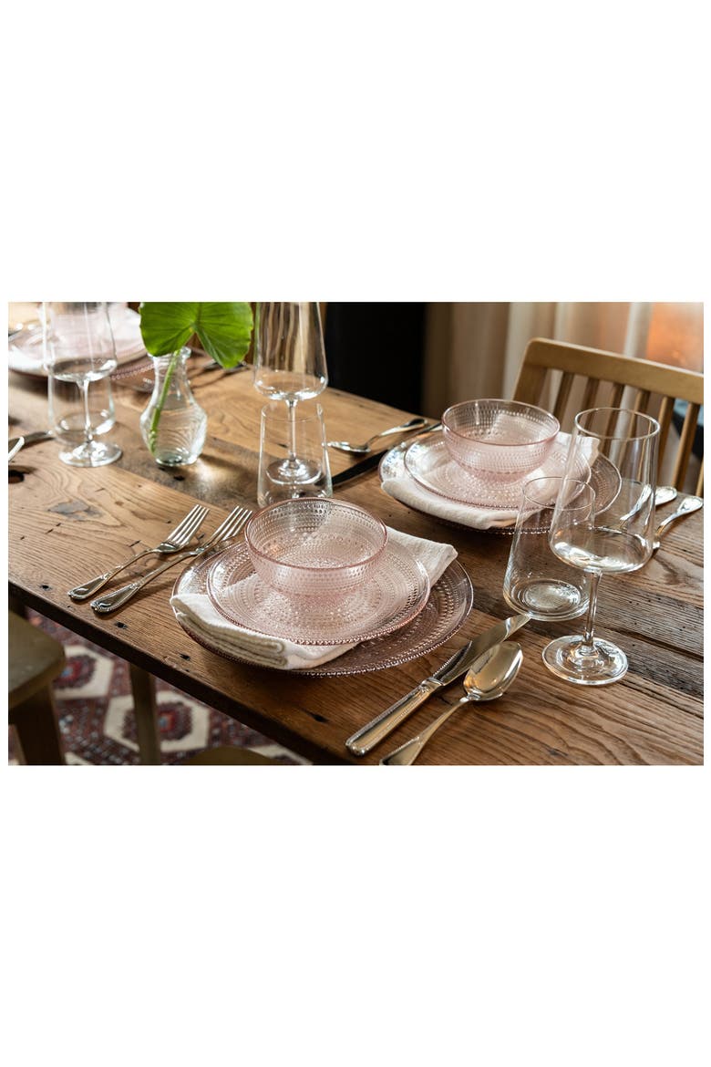 Jupiter Set of 4 Salad Plates, Alternate, color, PINK
